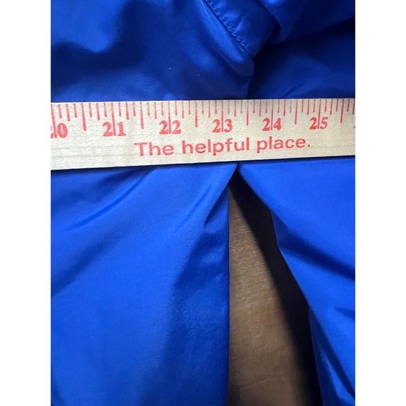 Tri-Mountain International Harvester Bomber Jacket Blue Fleece Lined Mens XL - Picture 6 of 7